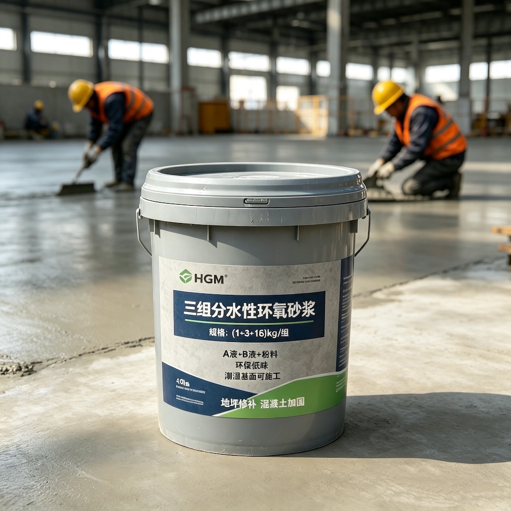 万盛三组份水性环氧砂浆